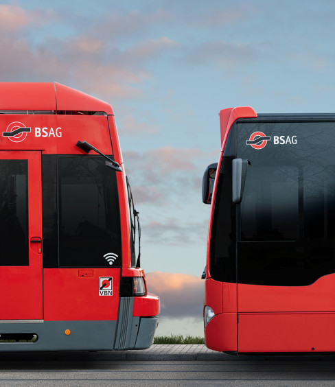 Bus und Bahn