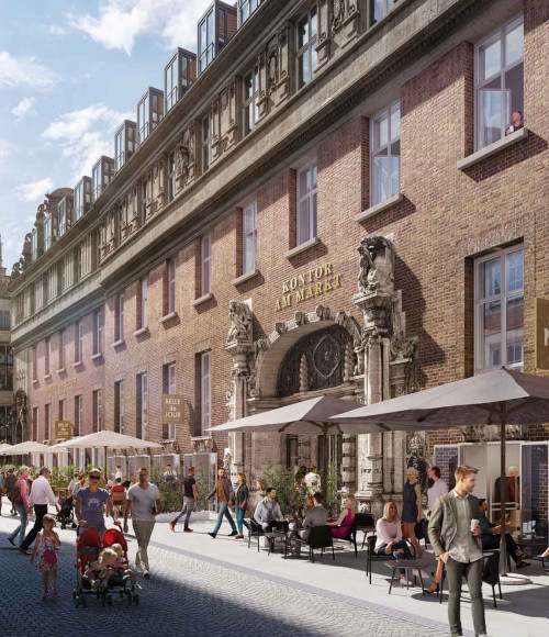 Balgequartier Kontorhaus am Markt | 